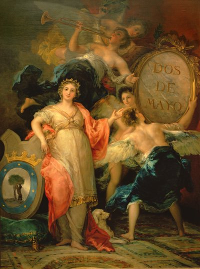 Allégorie de la ville de Madrid - Francisco de Goya
